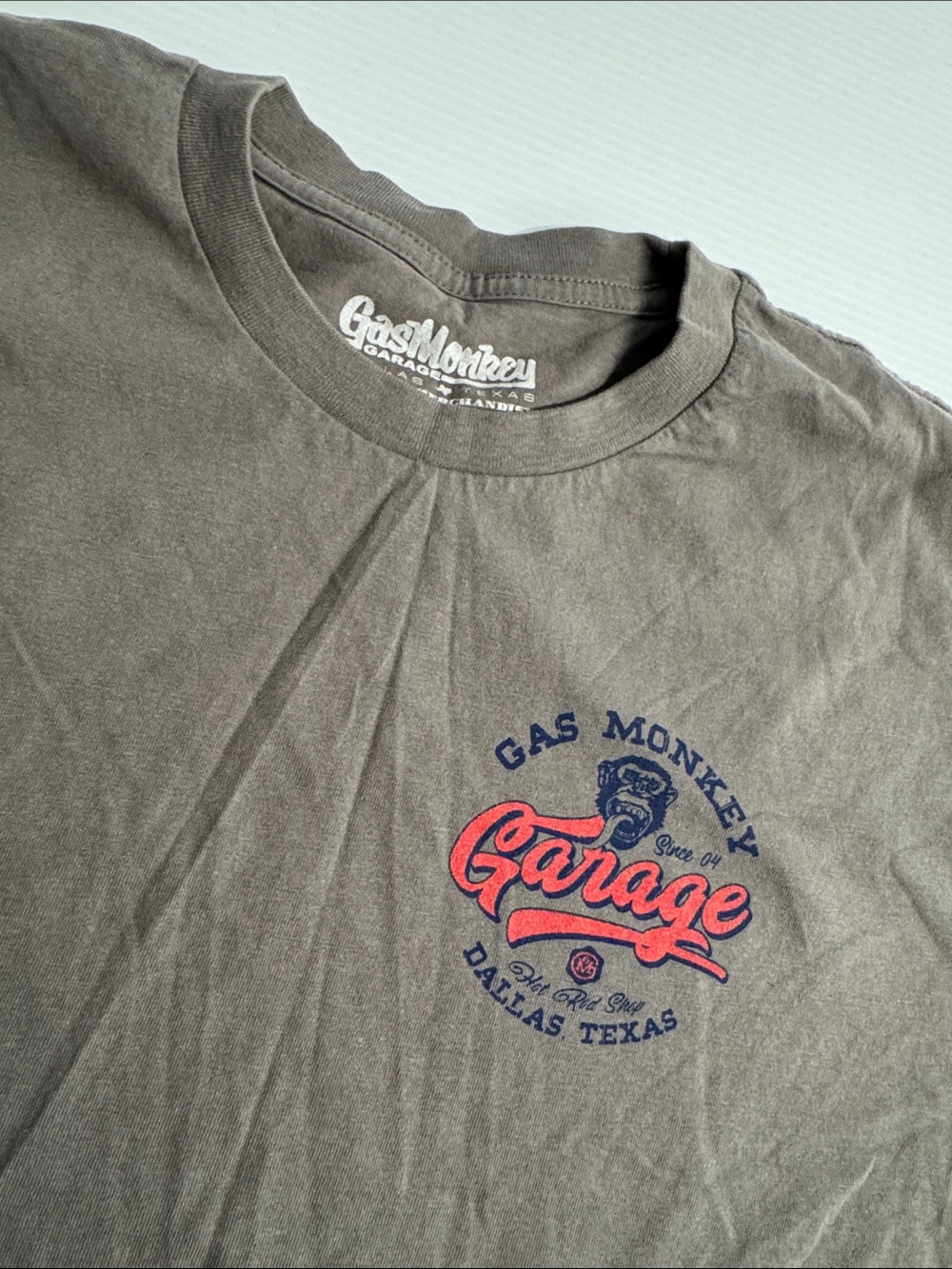 Gas Monkey Garage Short-Sleeve Tee - Gray